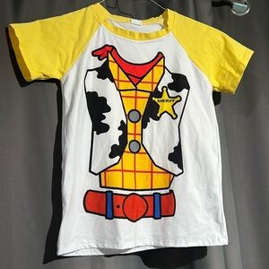 Kids Woody Toy Story Cosplay Disney Bound T-shirt girl or boys size 8-9